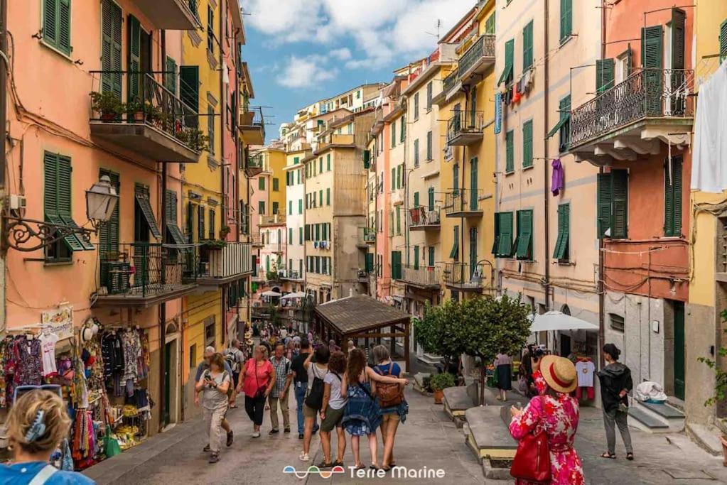 Ferienwohnung Scatola Di Latta, Terremarine Riomaggiore Exterior foto
